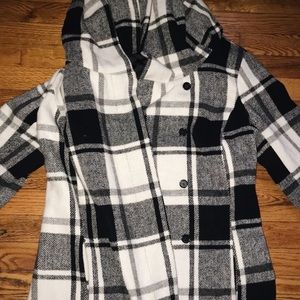 Mossimo Plaid Coat